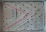 CAMICIA DA NOTTE DONNA TERMO COTONE FIORI PIZZO MARCA OHANA ART.21205