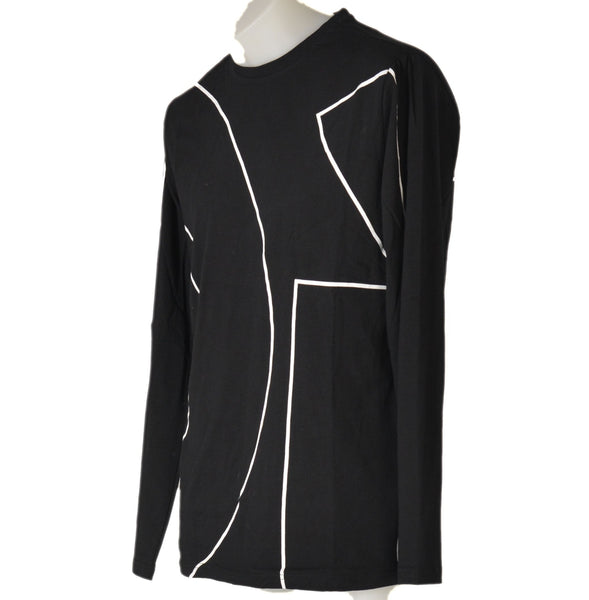 T-SHIRT UOMO LUNGA GIROCOLLO STAMPA MARCA LOSAN ART.22K1019AL