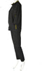 TUTA DONNA ZIP TASCHE RICAMO ELASTICO FELPATA MARCA COVERI ART.DF3199