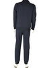 TUTA UOMO ZIP POLSINI FASCIA TASCA COULISSE ELASTICO STAMPA MARCA COVERIART.TF3157