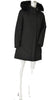 GIUBBINO DONNA LUNGO ZIP BOTTONI TASCHE CAPPUCCIO ECOPELLICCIA ECO PIUMA SCIANCRATO MARCA FOUR STREETS ART.T238SP