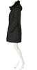GIUBBINO DONNA LUNGO ZIP BOTTONI TASCHE CAPPUCCIO ECOPELLICCIA ECO PIUMA SCIANCRATO MARCA FOUR STREETS ART.T238SP
