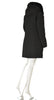 GIUBBINO DONNA LUNGO ZIP BOTTONI TASCHE CAPPUCCIO ECOPELLICCIA ECO PIUMA SCIANCRATO MARCA FOUR STREETS ART.T238SP