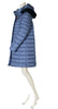 GIACCONE DONNA CONFORMATO ZIP BOTTONI CAPPUCCIO ECOPELLICCIA TASCHE  MARCA FOUR STREETS ART.T251SP