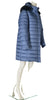 GIACCONE DONNA CONFORMATO ZIP BOTTONI CAPPUCCIO ECOPELLICCIA TASCHE  MARCA FOUR STREETS ART.T251SP