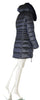 GIACCONE DONNA ZIP TASCHE CAPPUCCIO ECOPELLICCIA COULISSE MARCA FOUR STREETS ART.TB816