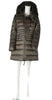 GIACCONE DONNA ZIP TASCHE CAPPUCCIO ECOPELLICCIA COULISSE MARCA FOUR STREETS ART.TB816