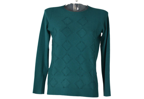 MAGLIONE DONNA VISCOSA MANICA LUNGA GIROCOLLO MAGLIFICIO DI NIBIONNO ART.S715415