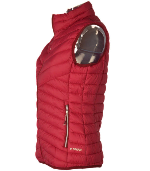 GILET DONNA ZIP TASCHE LEGGERO TRASPIRANTE MARCA BRUGI ART.NC2A
