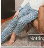 PIGIAMA DONNA SERAFINO TASCHINO PANTALONI FANTASIA MARCA NOTTINGHAM ART 37961