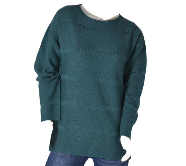 MAGLIONE DONNA GIROCOLLO PURA LANA VERGINE MARCA RIVA TRICOT ART.S715614