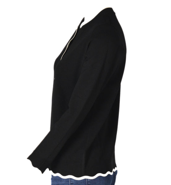MAGLIONE DONNA GIROCOLLO BOTTONI VISCOSA MARCA RIVA TRICOT ART.S715411