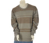 MAGLIONE UOMO GIROCOLLO POLSINI FASCIA RIGHE MARCA 20 TERZI ART.1050 80