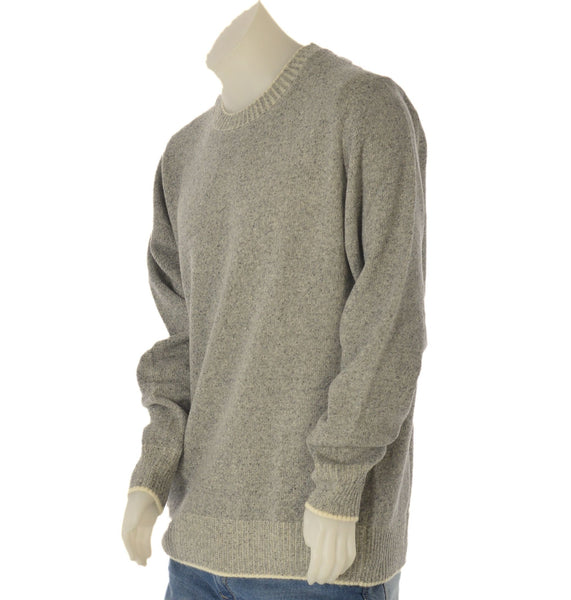 MAGLIONE UOMO RAGAZZO GIROCOLLO MISTO LANA MARCA RE DEL MARE ART.222748