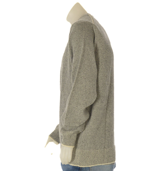 MAGLIONE UOMO RAGAZZO GIROCOLLO MISTO LANA MARCA RE DEL MARE ART.222748