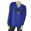 MAGLIONE DONNA RAGAZZA CURVY VISCOSA SCOLLO A V CUORE MARCA DOLCEMENTE ART.10
