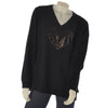 MAGLIONE DONNA RAGAZZA CURVY VISCOSA SCOLLO A V CUORE MARCA DOLCEMENTE ART.10