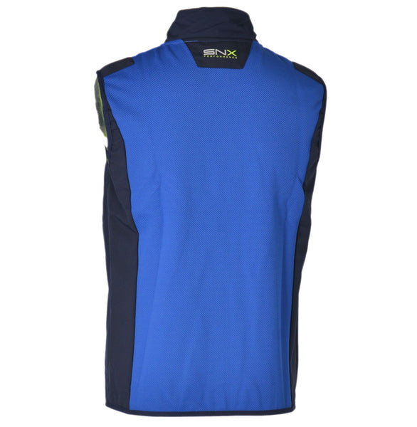 GILET UOMO ZIP TASCHE TECNICO TRASPIRANTE MARCA SCUOLA NAUTICA ART.213903
