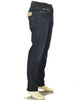 JEANS UOMO ZIP BOTTONE CINQUE TASCHE SCURO SLIM MARCA GAS ART.ALBERT