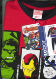 PIGIAMA BAMBINO SABOR AVENGERS MARVEL COTONE FELPATO ART 4612 B