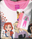 PIGIAMA BAMBINA PRINCIPESSE COTONE INTELOCK ART 6309B SABOR