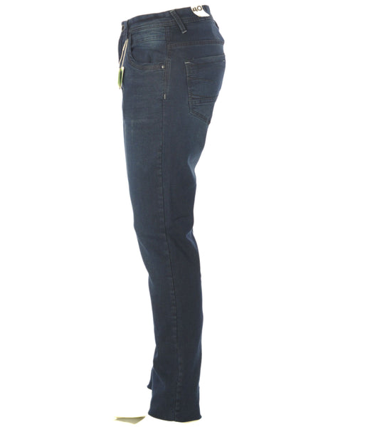 JEANS UOMO ZIP BOTTONE CINQUE TASCHE SCURO REGOLARE MARCA LOSAN ART.22K-9004AL