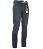 JEANS UOMO ZIP BOTTONE CINQUE TASCHE SCURO REGOLARE MARCA LOSAN ART.22K-9004AL