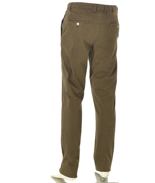 PANTALONI UOMO ZIP BOTTONE CINQUE TASCHE QUADRI MARCA SEA BARRIER ART.GENEPY-88
