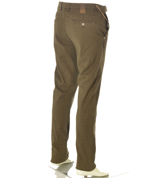 PANTALONI UOMO ZIP BOTTONE CINQUE TASCHE QUADRI MARCA SEA BARRIER ART.GENEPY-88