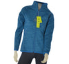 scuola nautica italiana pile donna full zip art.129805