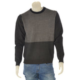 MAGLIONE UOMO NAVIGARE GIROCOLLO BICOLORE POLSINI ART.NVFW220333