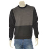 MAGLIONE UOMO NAVIGARE GIROCOLLO BICOLORE POLSINI ART.NVFW220333