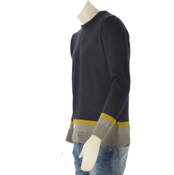 MAGLIONE UOMO RAGAZZO GIROCOLLO POLSINI MARCA URBAN RING ART.UR30057
