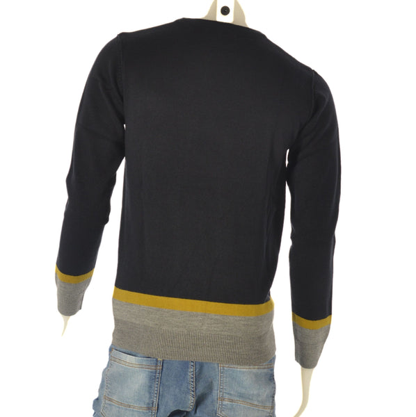 MAGLIONE UOMO RAGAZZO GIROCOLLO POLSINI MARCA URBAN RING ART.UR30057