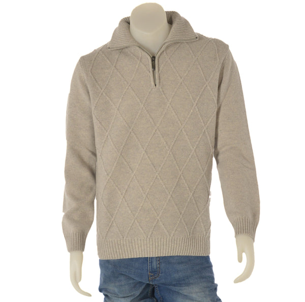 MAGLIONE UOMO META ZIP LAVORAZIONE SPORTING MARE ART. 1500/30Z