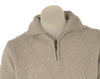 MAGLIONE UOMO META ZIP LAVORAZIONE SPORTING MARE ART. 1500/30Z