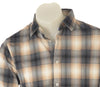 CAMICIA UOMO RAGAZZO PURO COTONE VELLUTO SCOZZESE MARCA GAS ART.KINS CK10