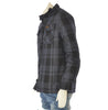 CAMICIA GIACCA UOMO BOTTONI FELPATA SCOZZESE MARCA SUPERDRY ART.M4010548A