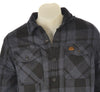 CAMICIA GIACCA UOMO BOTTONI FELPATA SCOZZESE MARCA SUPERDRY ART.M4010548A