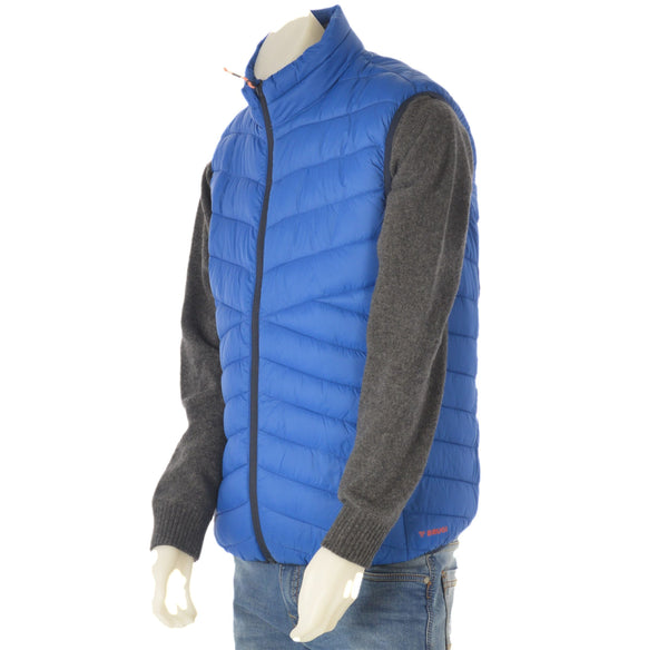 GILET UOMO ZIP TASCHE LEGGERO MARCA BRUGI ART.N81G