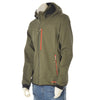 GIACCA UOMO ZIP CAPPUCCIO POLSINO TRASPIRANTE ANTIVENTO MARCA BRUGI ART.N81H