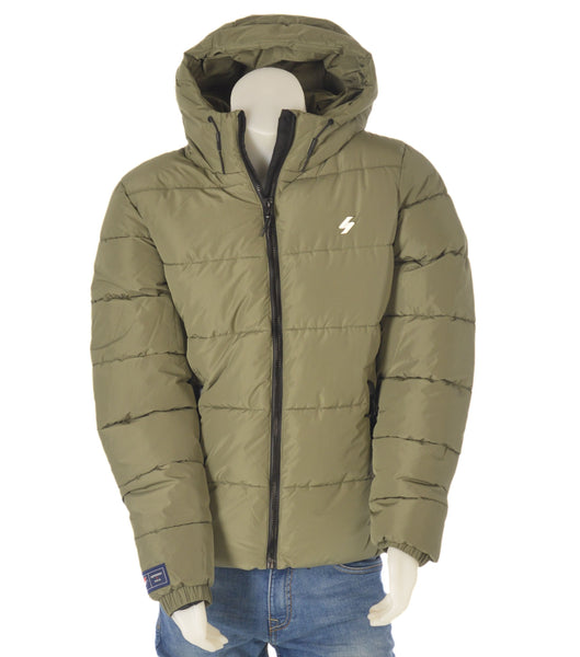 Superdry Hooded Sports Puffer Giacca Uomo art.M5011212A