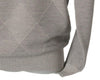 MAGLIONE UOMO GIROCOLLO POLSINI FASCIA ROMBI MARCA SPORTING MARE ART.1260/80
