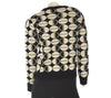 MAGLIONE DONNA GIROCOLLO POLSNI FASCIA FANTASIA MORBIDO CALDO MARCA CAVALLERI BARBARELLA ART.7238