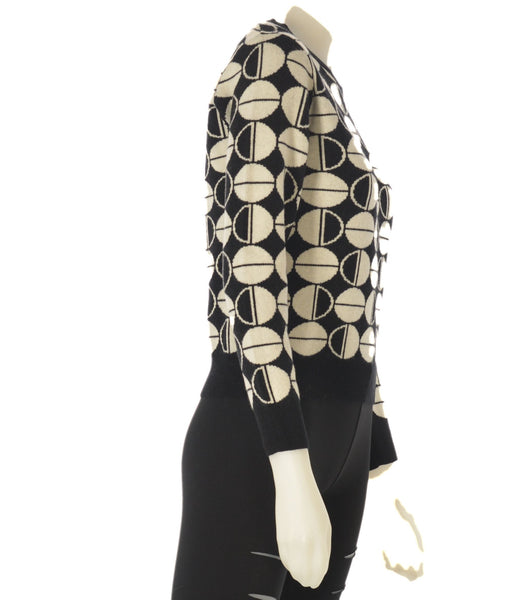 MAGLIONE DONNA GIROCOLLO POLSNI FASCIA FANTASIA MORBIDO CALDO MARCA CAVALLERI BARBARELLA ART.7238