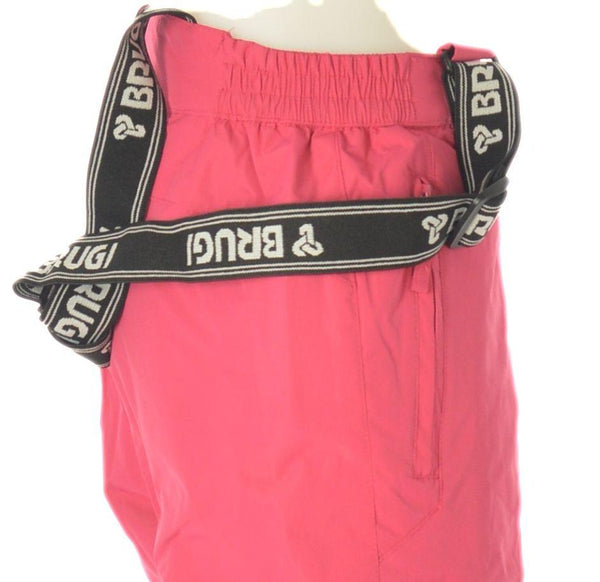 PANTALONE SCI RAGAZZA ZIPBOTTINI BRETELLE IDROREPELLENTE IMPERMEABILE ANTIVENTO MARCA BRUGI ART.J611T22K1C