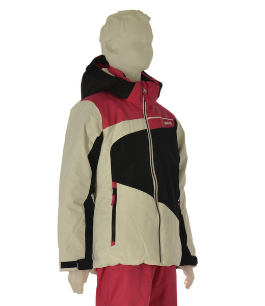 GIACCA SCI RAGAZZA ZIP CAPPUCCIO TASCHE IMPERMEABILE IDROREPELLENTE TRASPIRANTE ANTIVENTO MARCA BRUGI ART. T842T22K