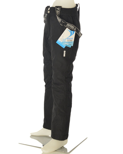 PANTALONI RAGAZZO ZIP BRETELLE TASCHE IMPERMEABILE IDROREPELLENTE MARCA BRUGI ART.J542T22K1C
