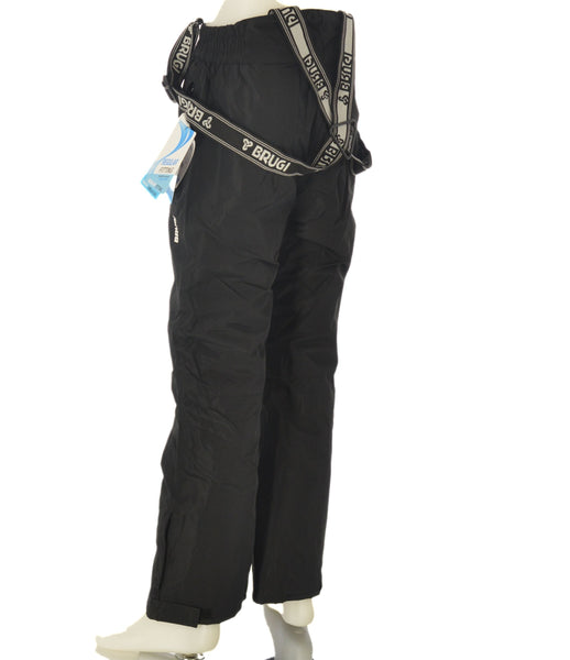 PANTALONI RAGAZZO ZIP BRETELLE TASCHE IMPERMEABILE IDROREPELLENTE MARCA BRUGI ART.J542T22K1C