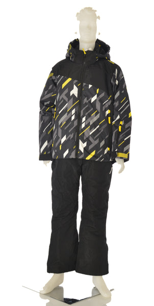 GIACCA SCI RAGAZZO ZIP CAPPUCCIO TASCHE IMPERMEABILE IDROREPELLENTE TRASPIRANTE ANTIVENTOMARCA BRUGI ART. JH4QT48H